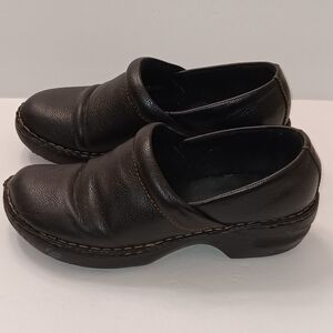 G. H. Bass & Co Sheela B Women Comfort Clogs Shoes Black 10M